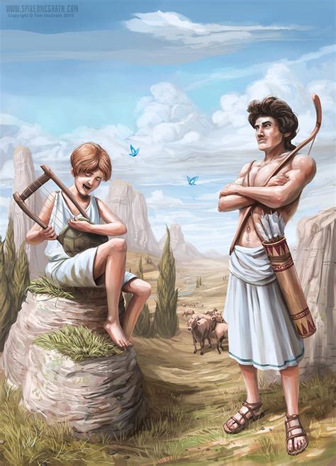 apollo and hermes lyre myth|who was hermes lover.